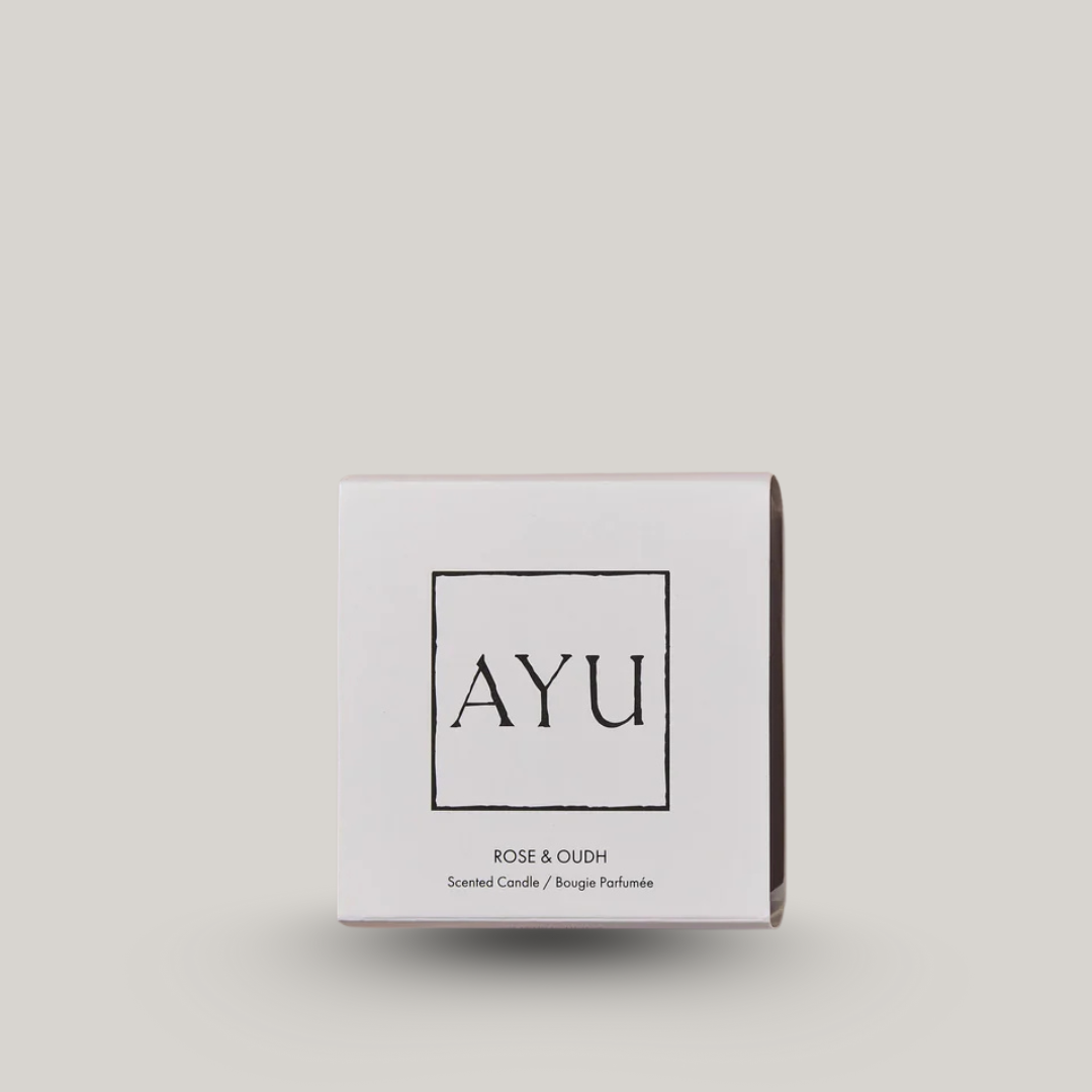 AYU Rose and Oudh Candle 300g