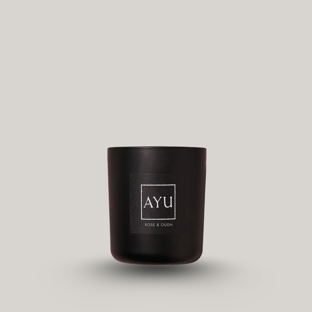 AYU Rose and Oudh Candle 300g