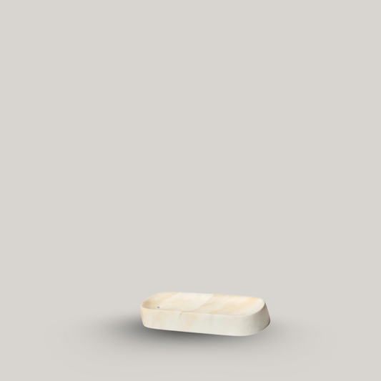 GENTLE HABITS Ceramic Incense Holder - White