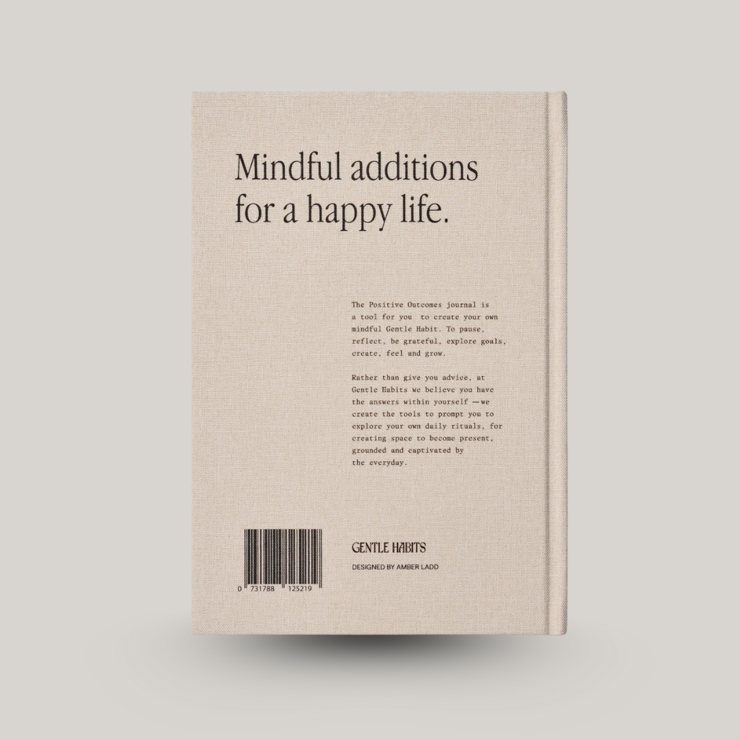 GENTLE HABITS Positive Outcomes Journal
